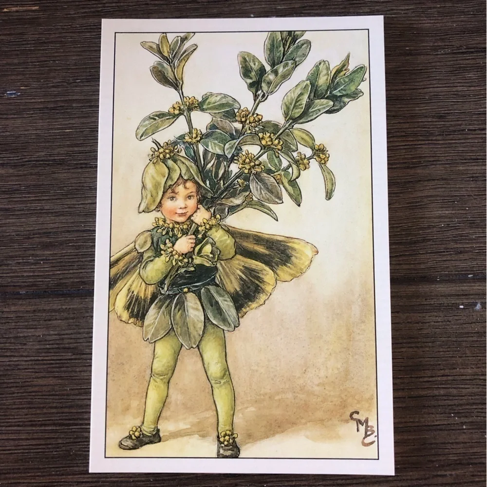 Garden Flower Fairies by: Cicely Mary Barker postcard set #8